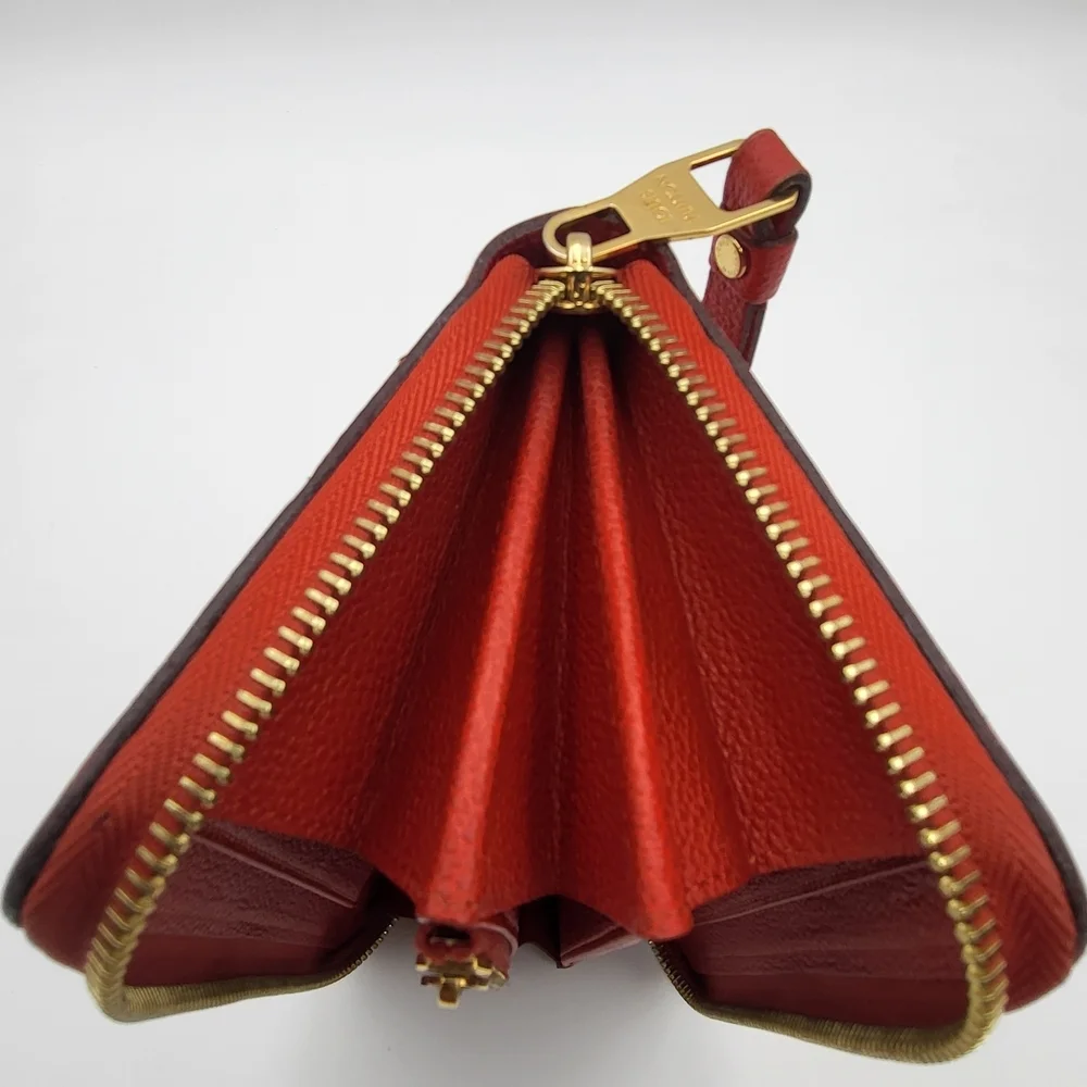Louis Vuitton Portefeuille Clemence Empreinte Long Zippy Wallet,, authentic!!